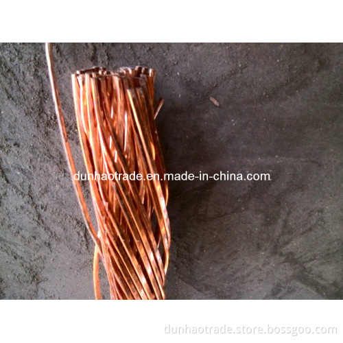 High Quality 99.95% Red Copper Mill, Berry Scrap Copper (DH-006)